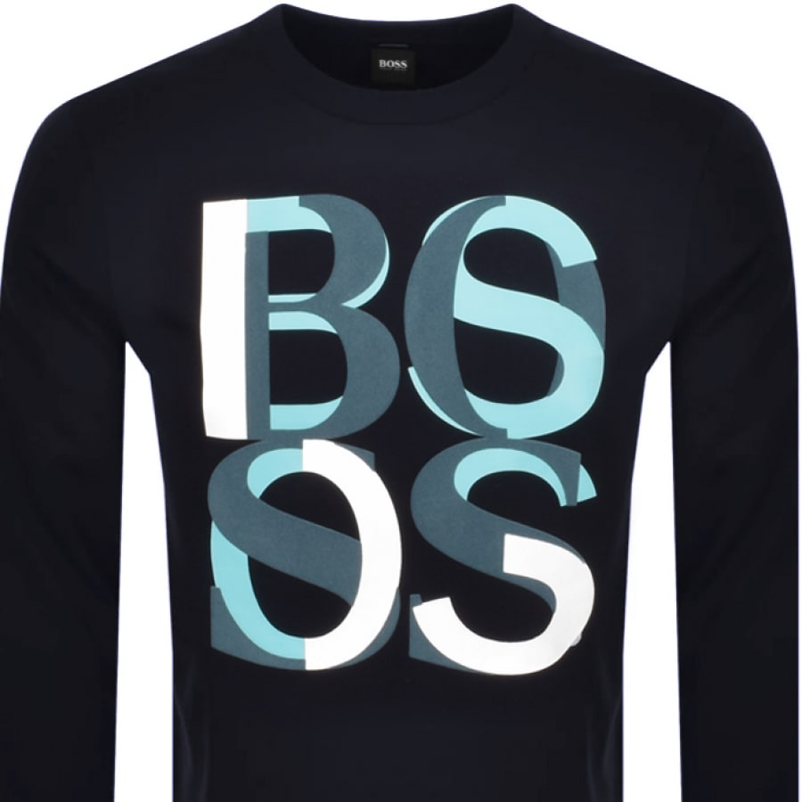 Alternative Image for ProductBOSS Stadler 47 Sweatshirt Navy2